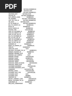 Table Column Ar Customer TRX All