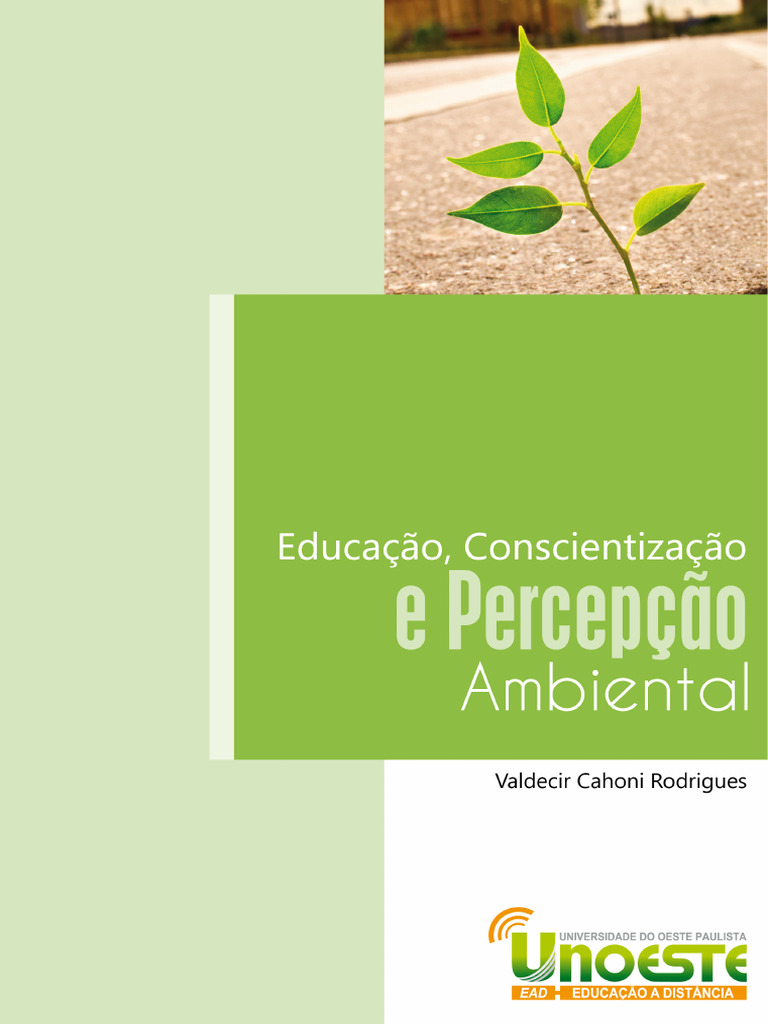 18.4 - Educação, Consc e Percepção Ambiental | PDF | Sustentabilidade ...