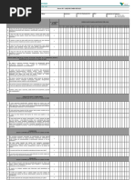 Inspeção Mensal de Tendas: Checklist Completo | PDF