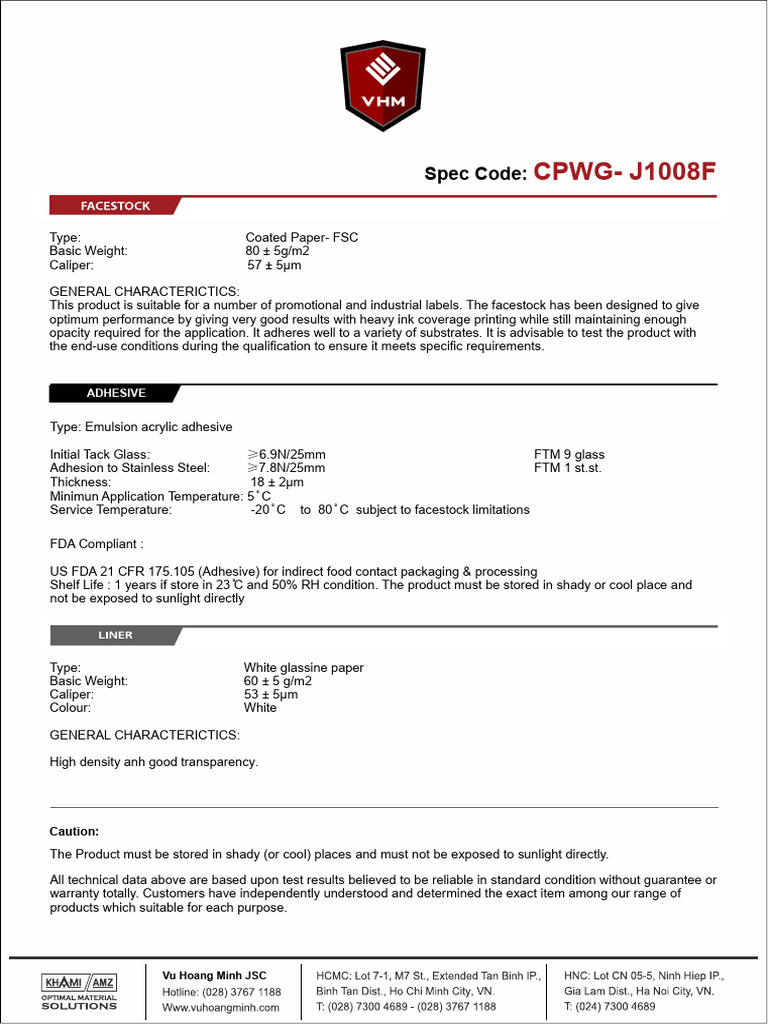 CPWG-J1008F TDS 240829 093719 | PDF