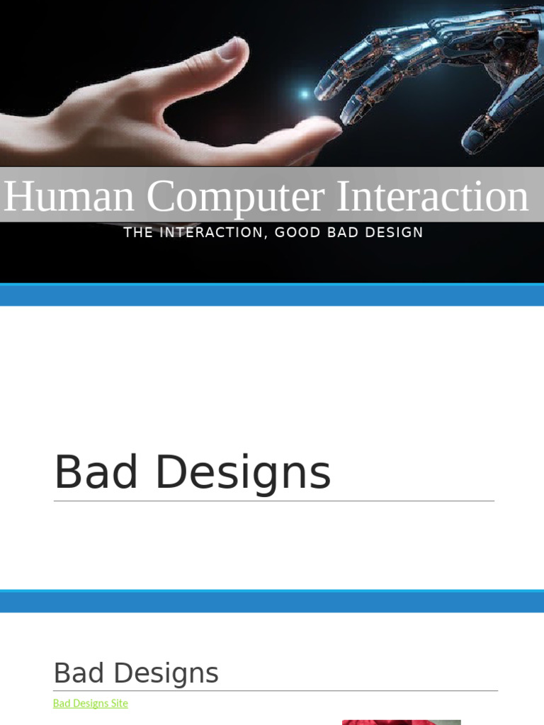 Human-Computer Interaction: Design Insights | PDF | System | Input/Output