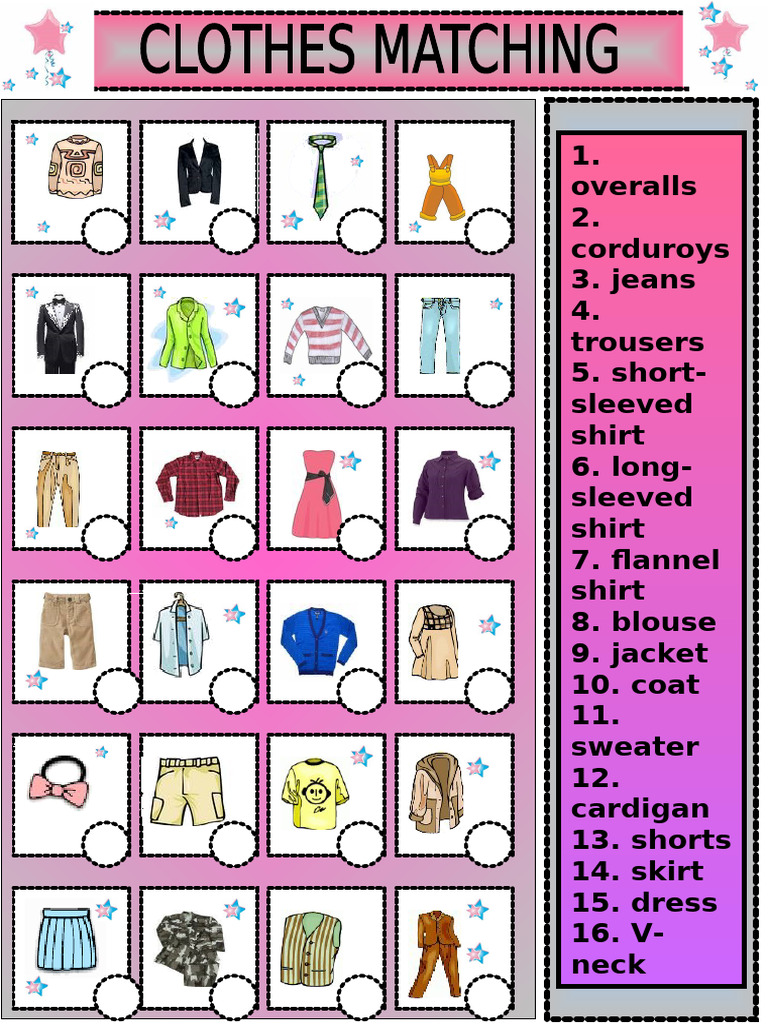 CLOTHES MATCHING | PDF