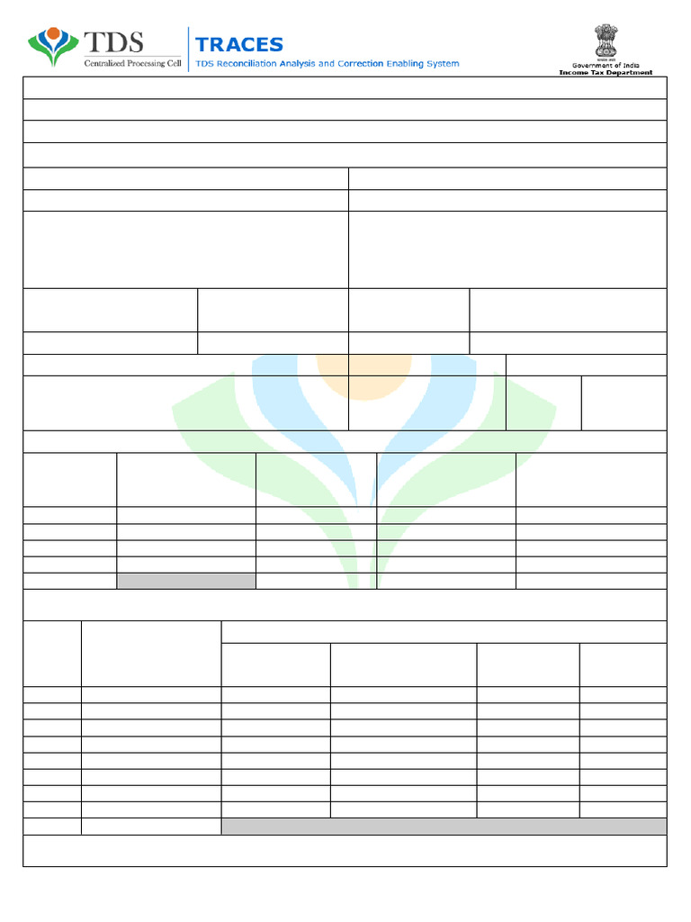 TDS Certificate Form 16 for AY 2022-23 | PDF | Tax Deduction | Salary