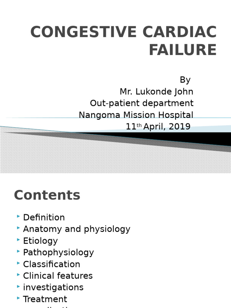 Understanding Congestive Heart Failure | PDF | Heart Failure | Heart