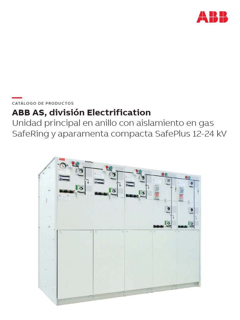 Catálogo de productos SafePlus 12-24 kV | PDF | Relé | Aislador ...
