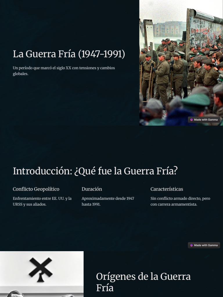 La Guerra Fría: 1947-1991 | PDF