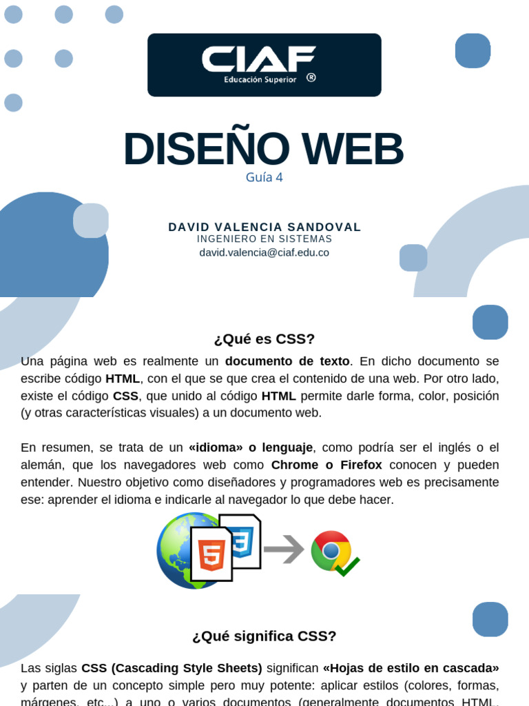 Diseño Web: HTML y CSS Essentials | PDF | HTML | Red mundial