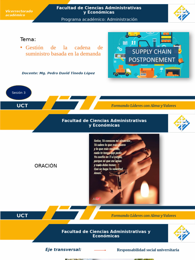 Sesión 3 | PDF | Cadena de suministro | Lean Manufacturing