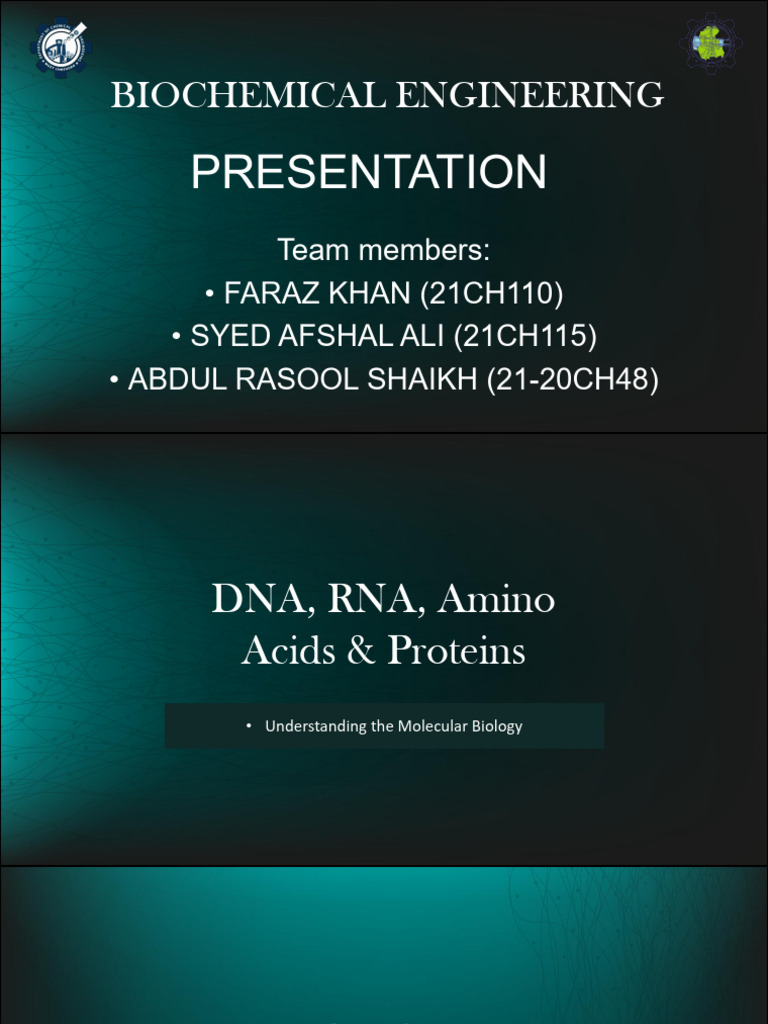 TOPIC DNA RNA Amino Acids AND Protein | PDF | Rna | Dna
