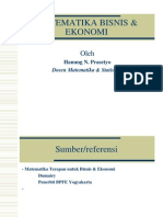 Download 1 Pendahuluan Matematika Bisnis Ekonomi by Emmelia Tan SN84895045 doc pdf