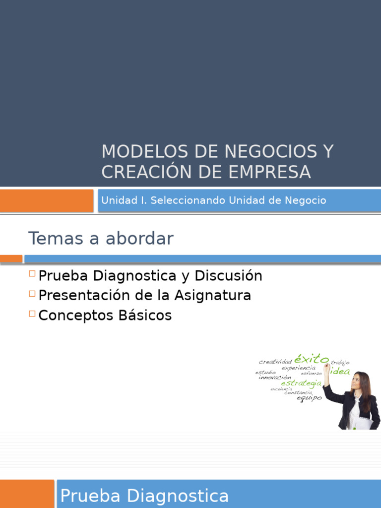 Introducción A Modelos de Negocios y CE | PDF | Plan de negocios ...