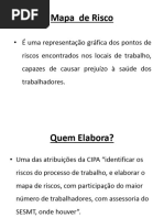 Mapa de Riscos Ambientais na CIPA | PDF | Risco