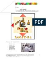 Proyecto para Un Laboratorio Clínico