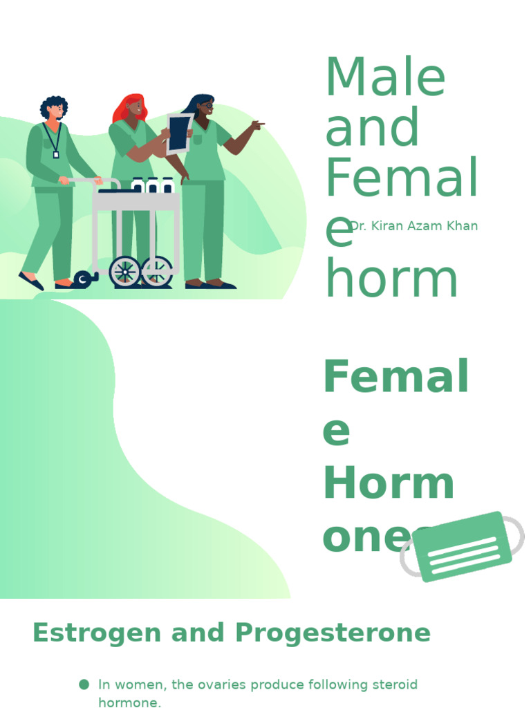 lecture 5 male and female hormones | PDF | Menstrual Cycle ...
