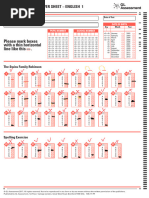 Test Record Sheet | PDF