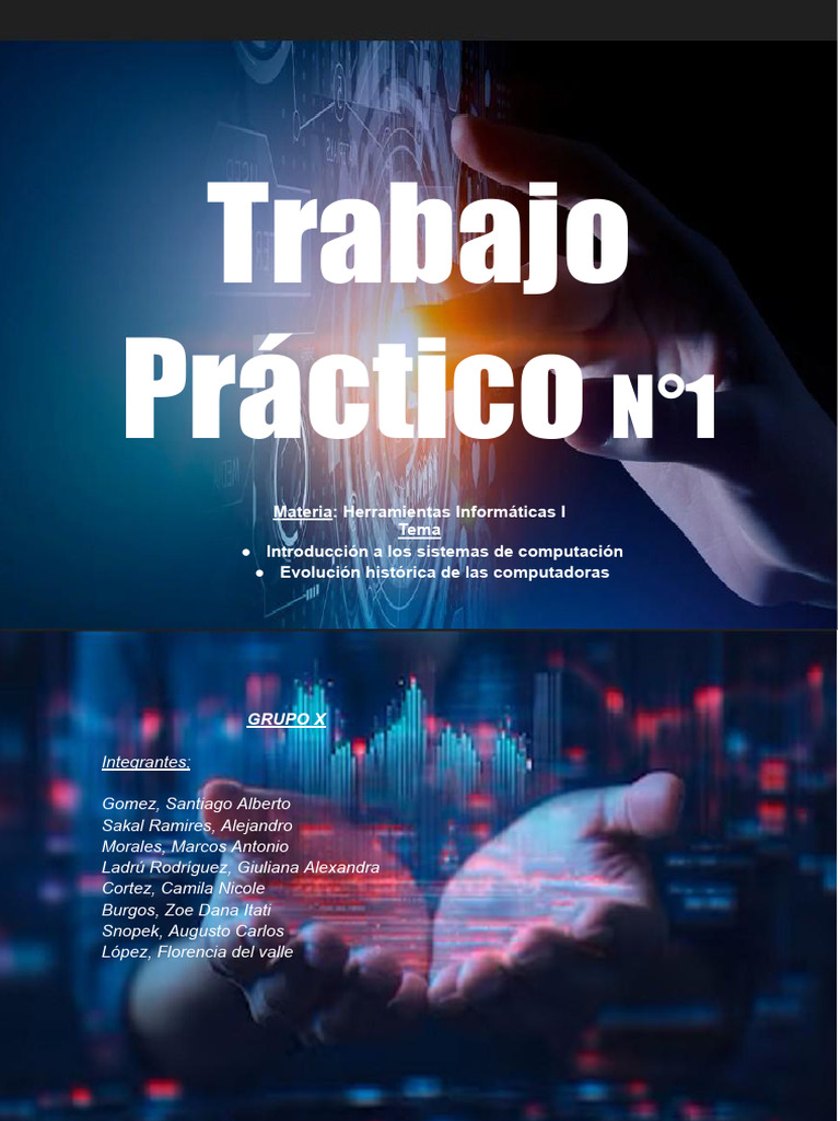 Trabajo Practico N1 2025-Grupo X | PDF | Hardware de la computadora ...