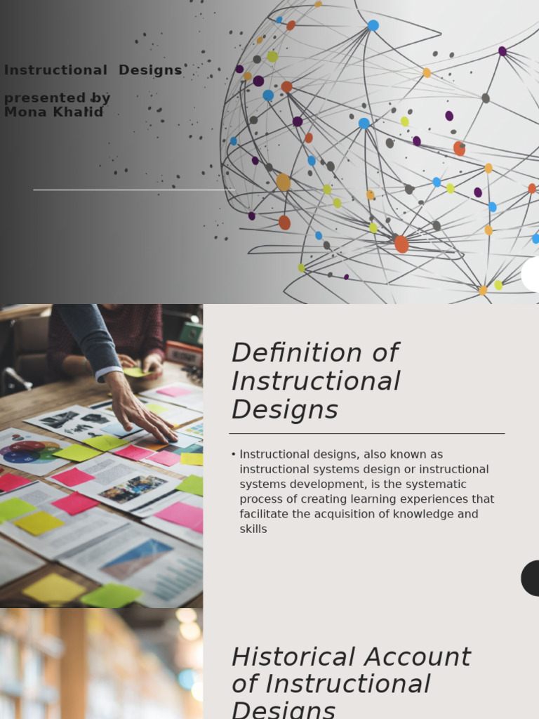 Instructional Designs | PDF | Instructional Design | Behavior Modification