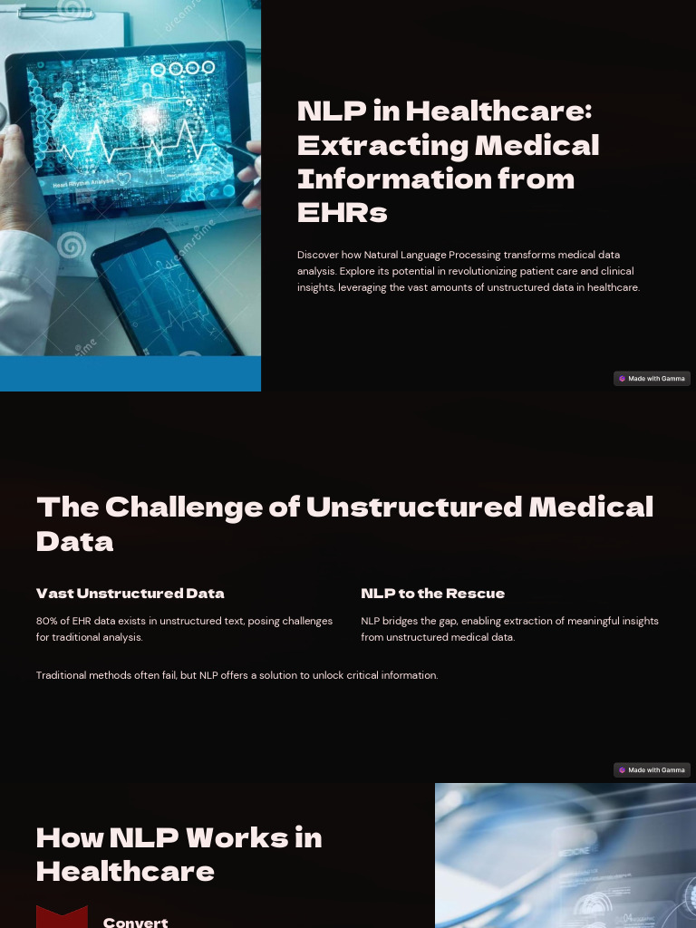 NLP Transforming EHRs in Healthcare | PDF | Electronic Health Record ...