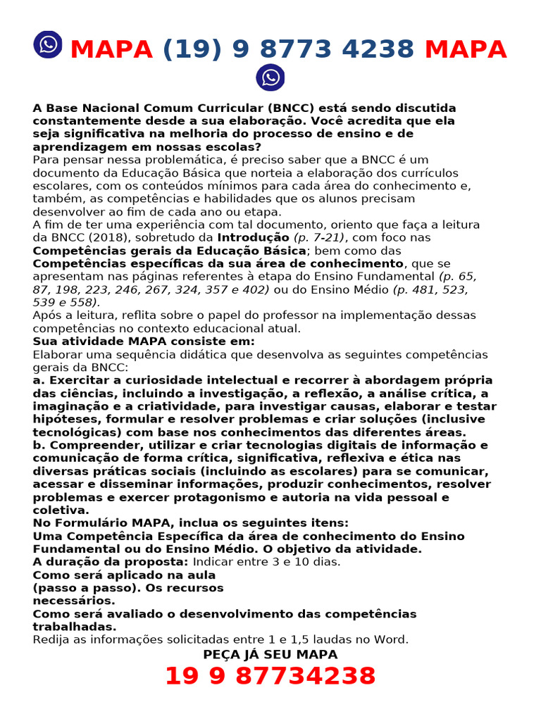 Impacto da BNCC na Educação Básica | PDF | Aprendizado