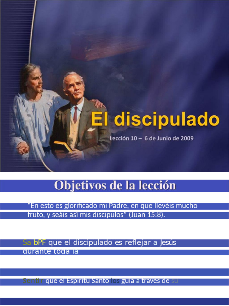 Claves del Discipulado Cristiano | PDF | Contenido bíblico | Creencia y ...