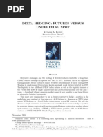 Delta Hedging Futures