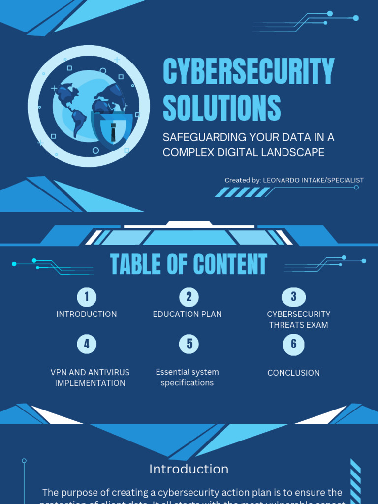 Cybersecurity Solutions | PDF | Security | Computer Security