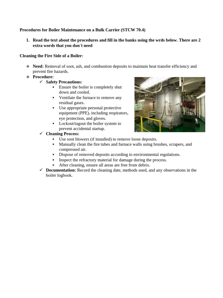 Boiler 3rd Worksheet | PDF | Boiler | Corrosion