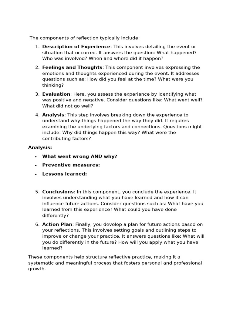 Revision Reflection | PDF