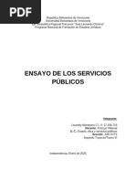 Servicios Básicos Importancia Y Función Pdf Residuos Agua 