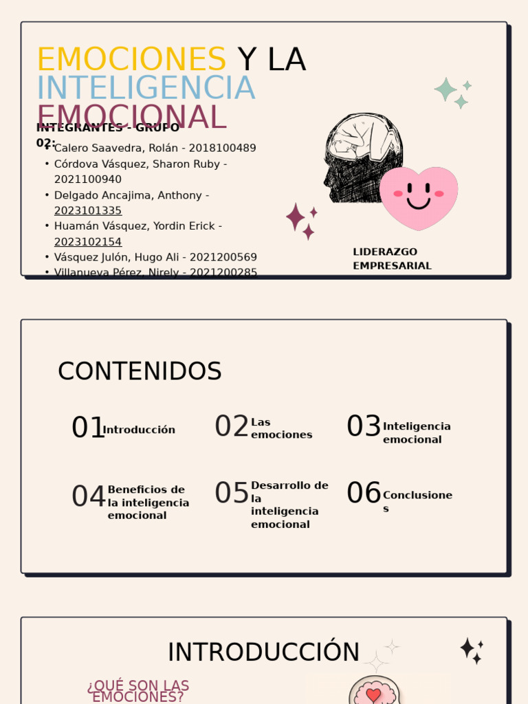 Emociones e Inteligencia Emocional | PDF | Las emociones | Empatía