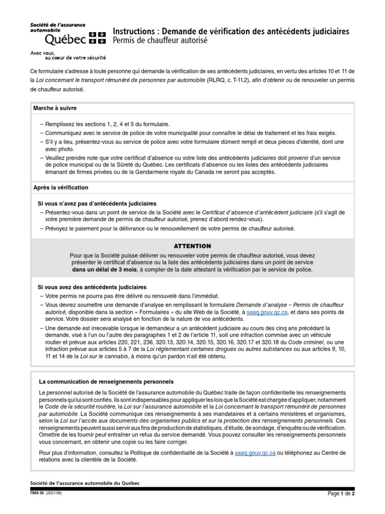 Demande de vérification judiciaire SAAQ | PDF | Crimes | Crime et violence