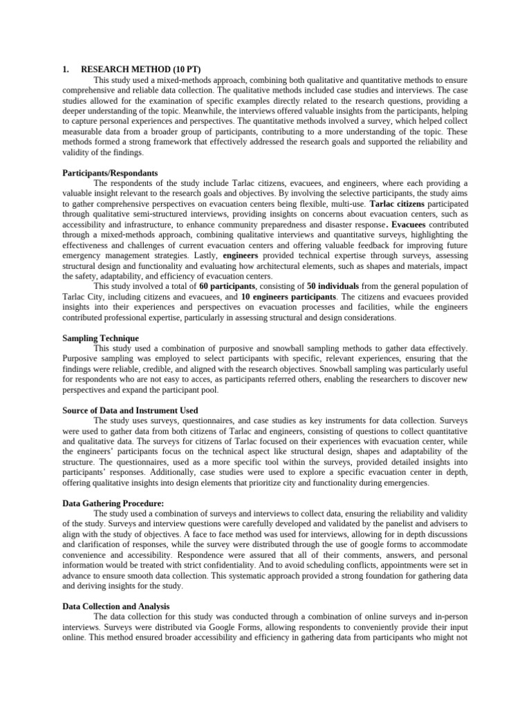 Imrad Format Research Method | PDF | Survey Methodology | Qualitative ...
