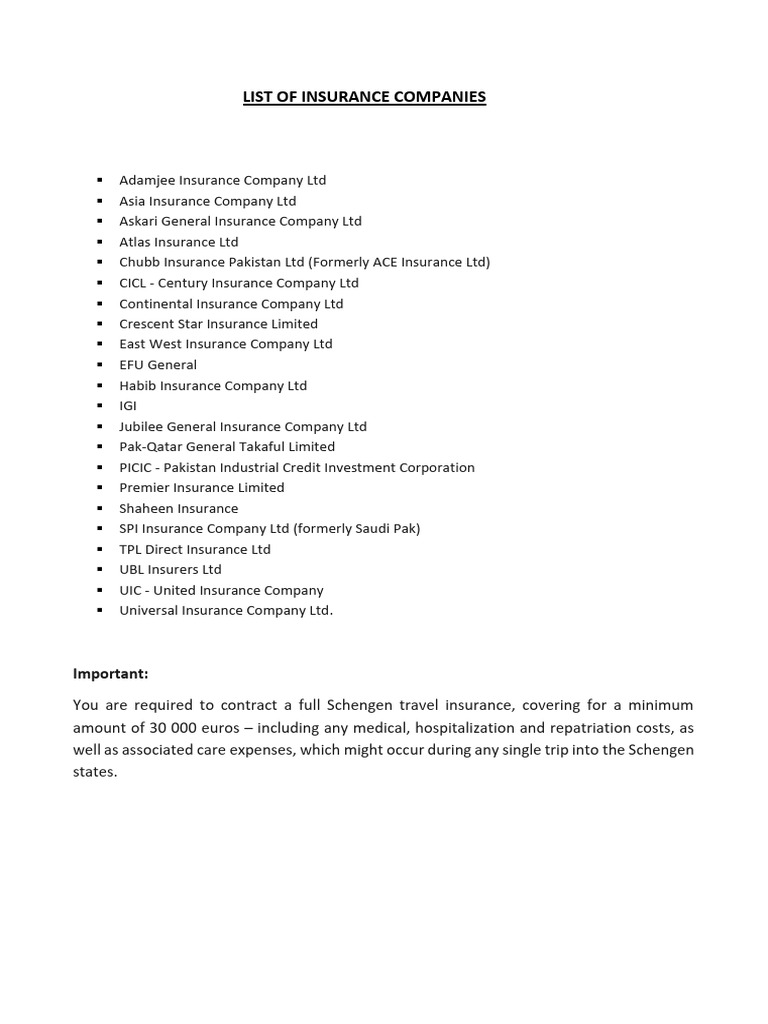 Insurance Companies (1) | PDF