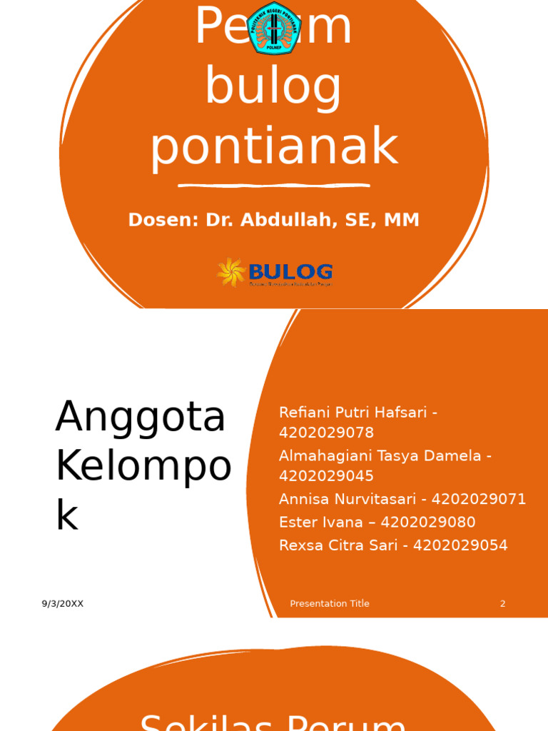 Kelompok 3 MSDM Perum Bulog | PDF