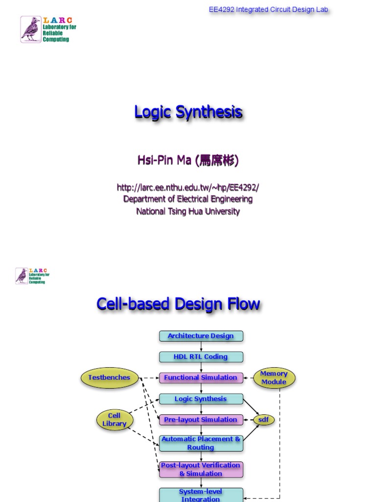 03 LogicSynthesis | PDF