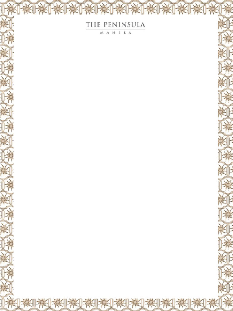 Coffee And Tea Break Menu Pdf