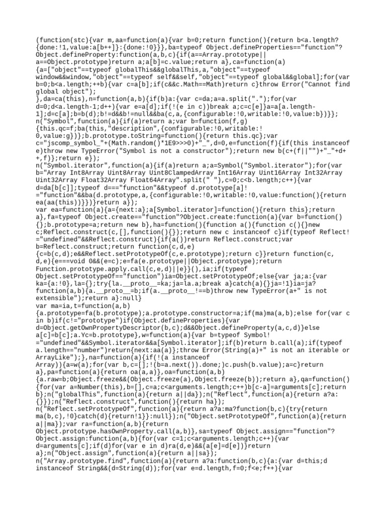 JavaScript Global Object Management | PDF | Computer Data | Computing