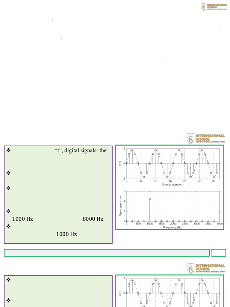 Discrete Fourier Transform Overview | PDF | Spectral Density | Discrete ...