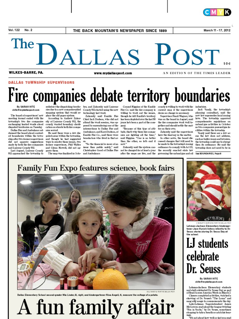 The Dallas Post 03-11-2012 | PDF | Lunch | Kitchen