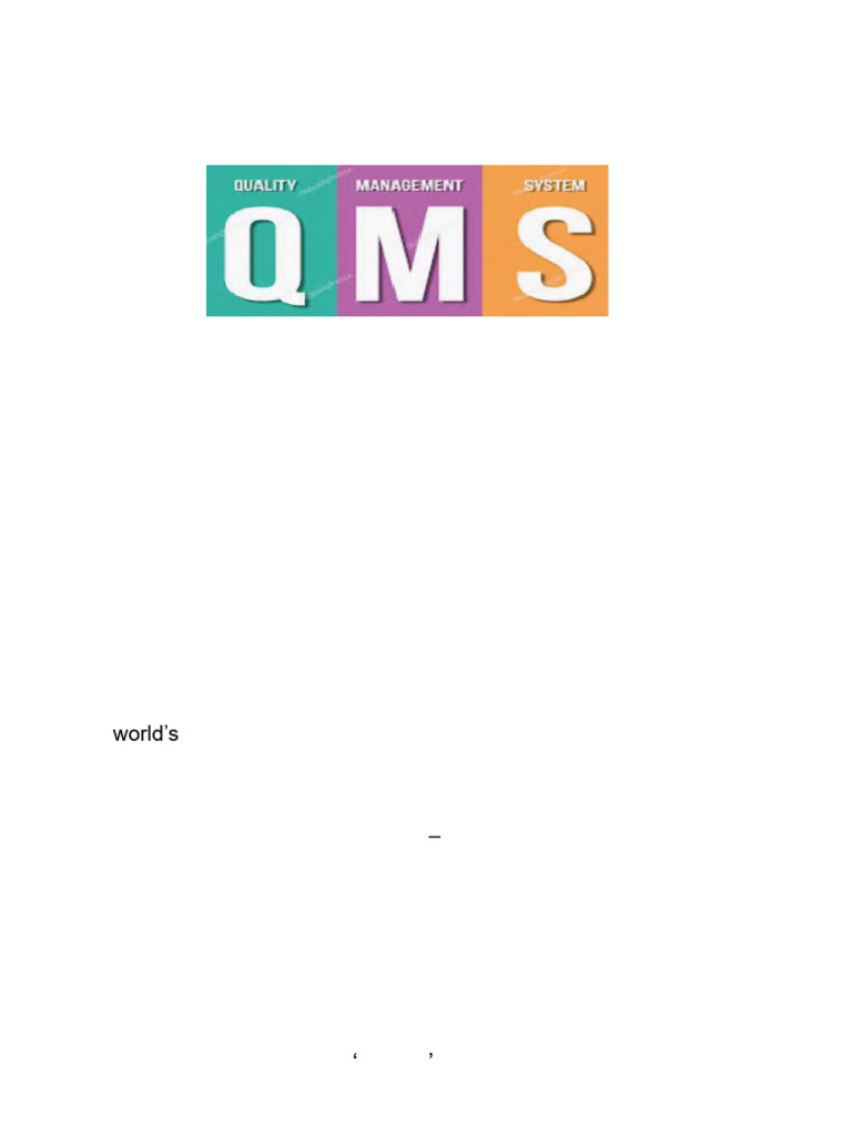 Understanding Quality Management Systems | PDF | Quality Management ...