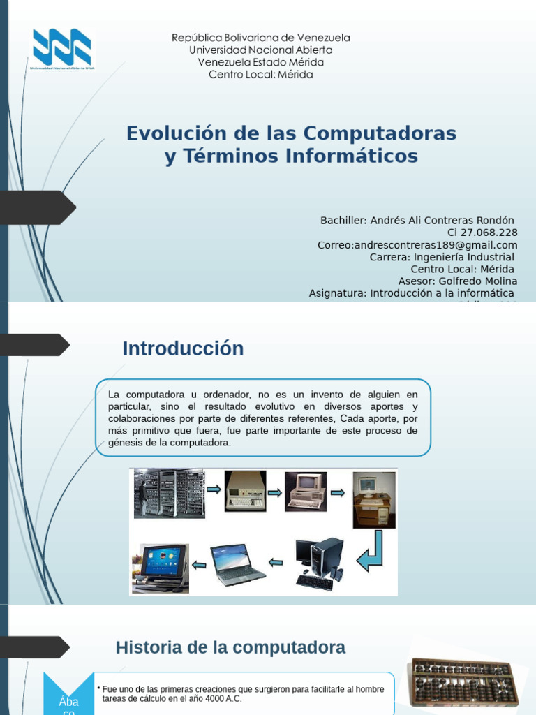 Evolución de las Computadoras (1946-1998) | PDF | Hardware de la ...