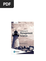 Original PDF) Introduction To Management Science 13th