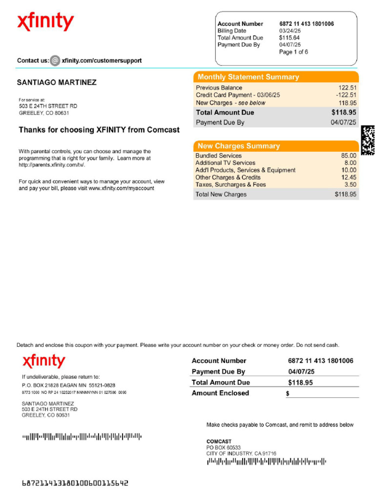 Xfinityz 20251 | PDF