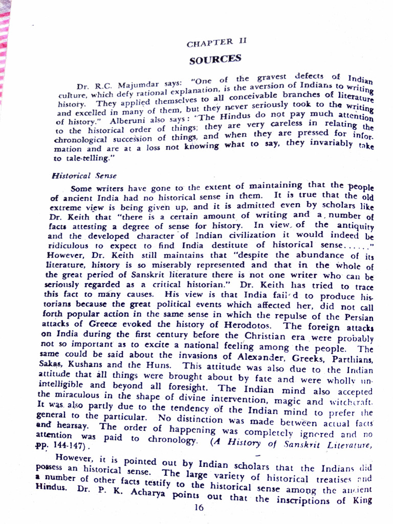 Historical Sources of Ancient India | PDF | Indian Religious Texts ...