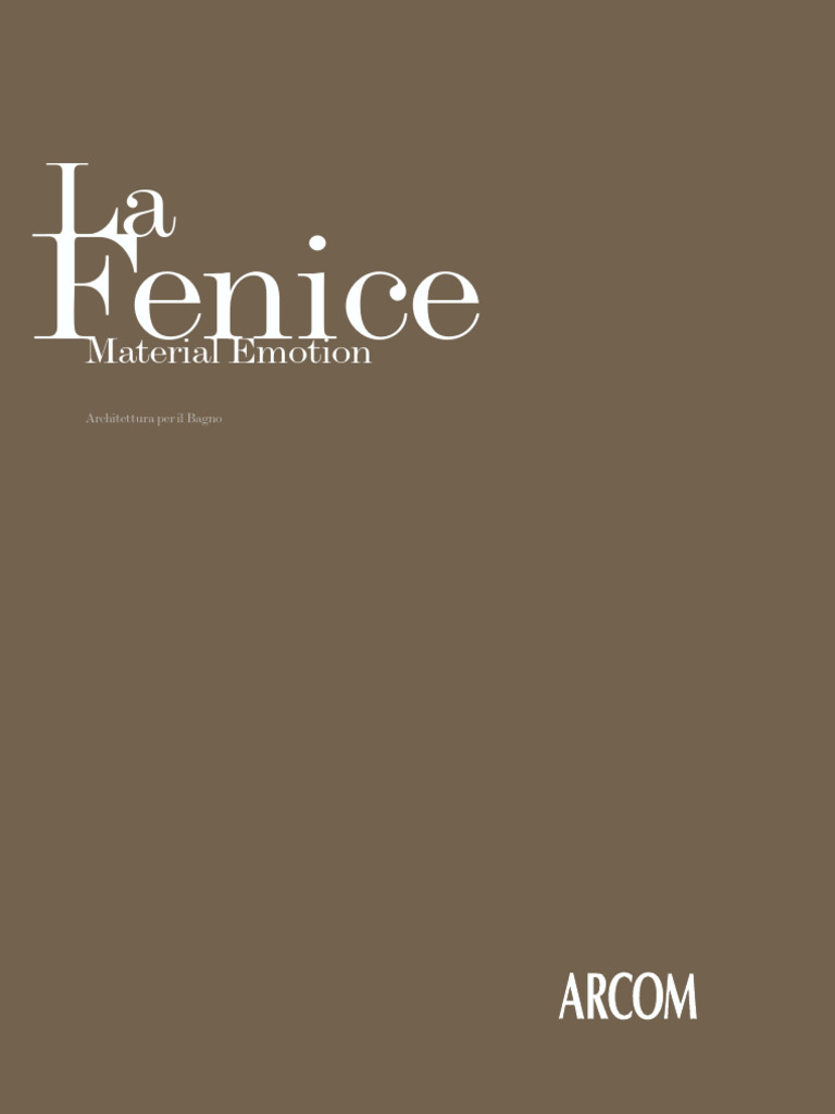 Arcom LaFenice | PDF