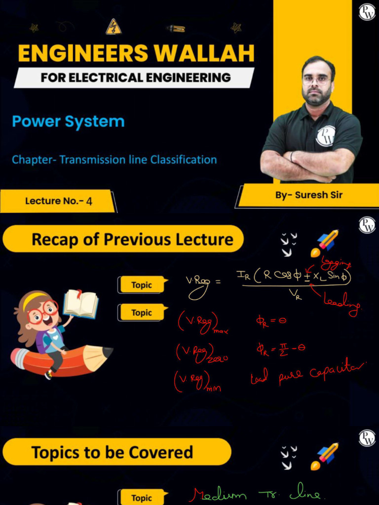Transmission Line Classification 04 - Class Notes | PDF