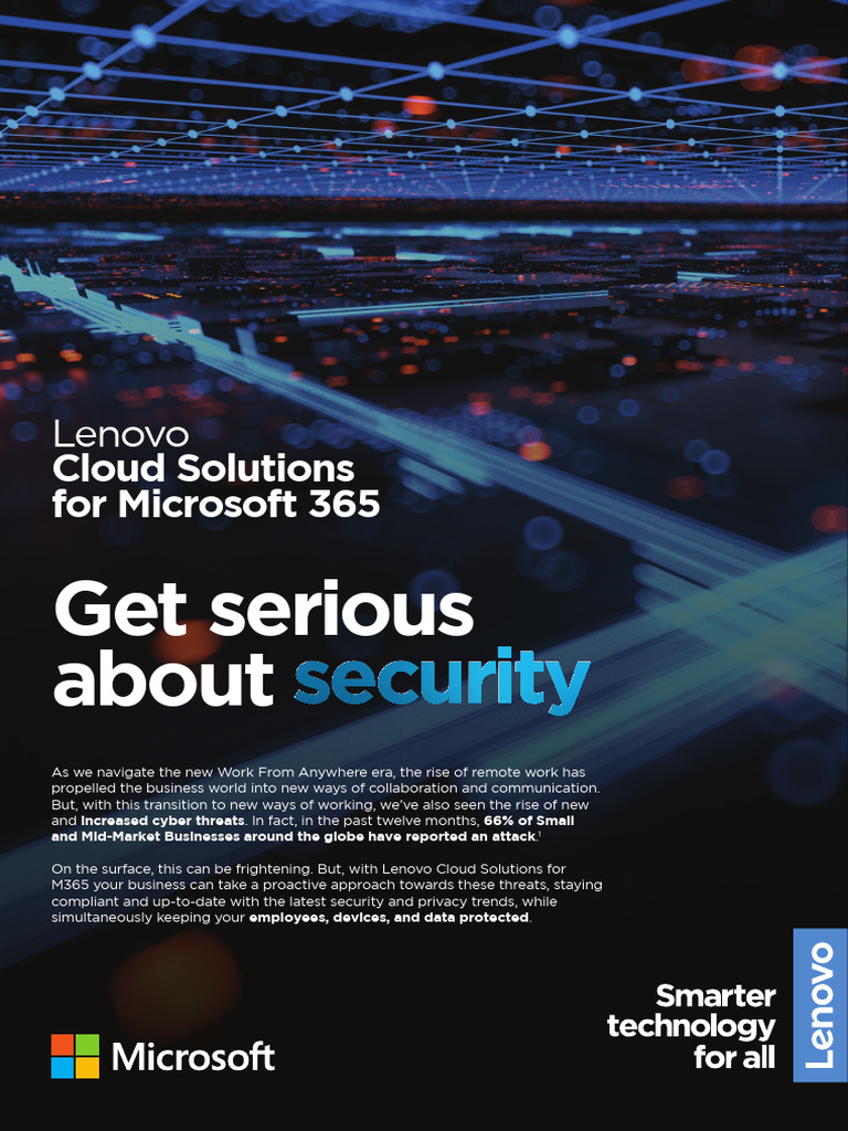 Lenovo-Cloud-Solutions-For-M365 Security Flyer WW en | PDF | Computer ...