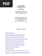 Download HADITH Satu Penilaian Semula English by H Rajit SN84908028 doc pdf