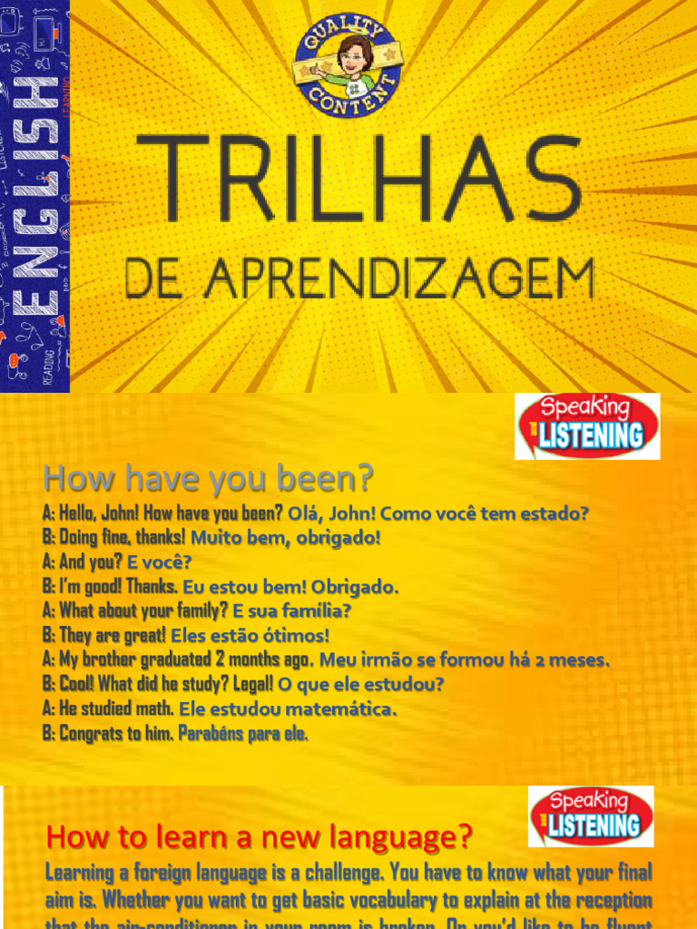 Dicas para Aprender um Novo Idioma | PDF