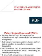 ENVIRONMENTAL IMPACT ASSESSMENT AND AUDIT COURSE